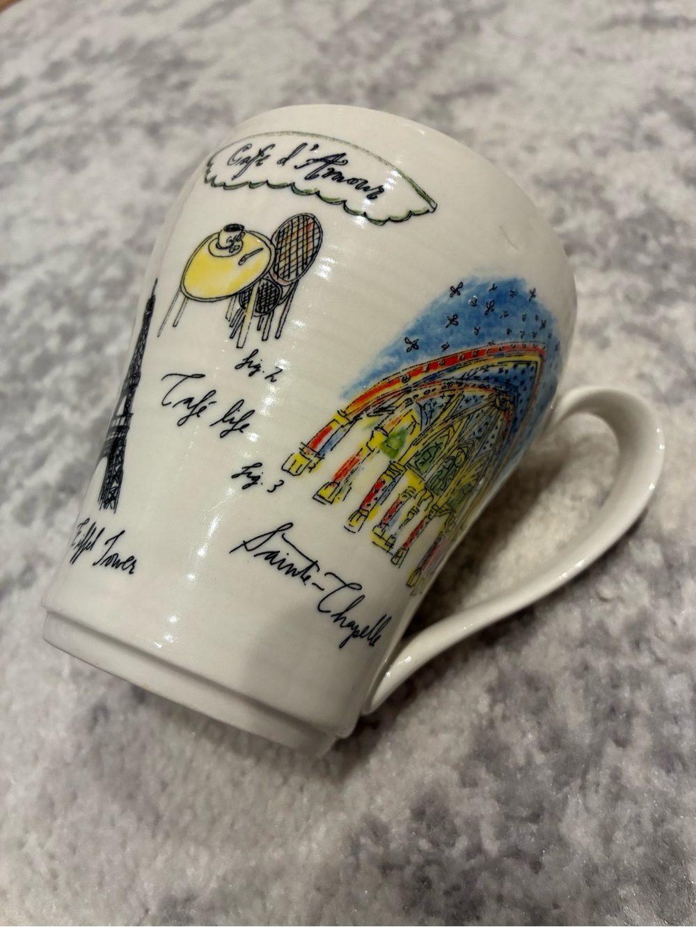Linea Carta "I Love Paris" coffee mug - Picture 2 of 13
